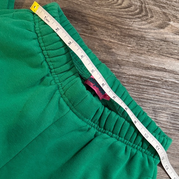 Edikted Green Joggers with Bold Logo - Picture 5 of 6